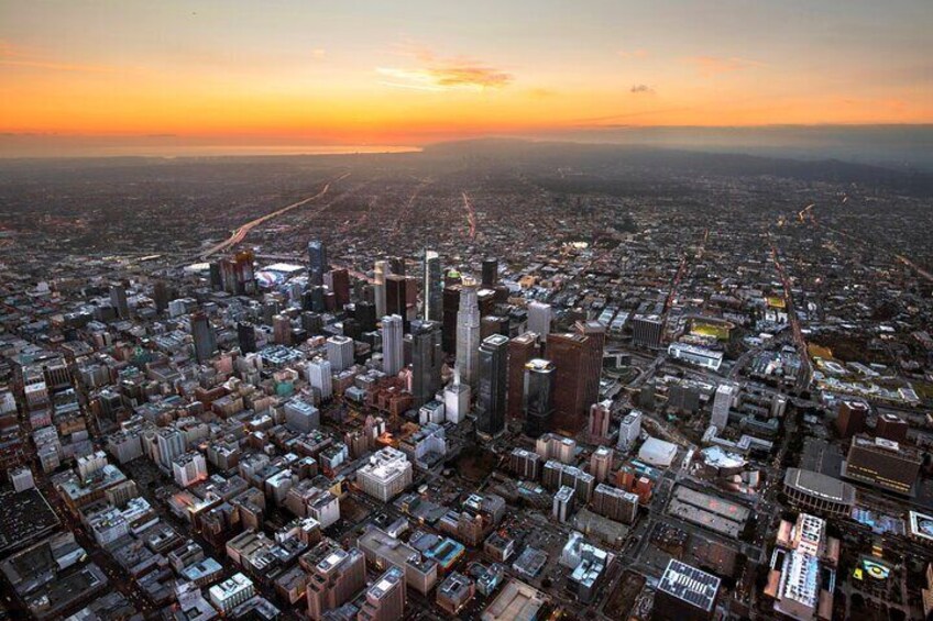 Los Angeles Heli View 