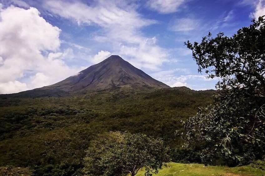 Arenal volcano Lava fields