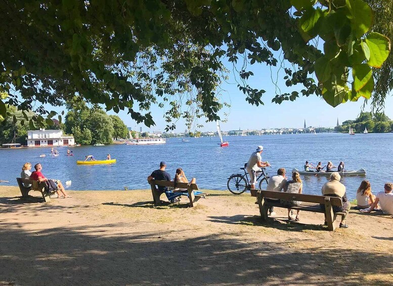 Radtour um die Alster & durch traumhafte Alsterviertel