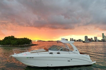 Private Captained Boat Tour in Miami for up to 12 Passengers