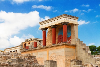Billett til Knossos-palasset og lydomvisning i appen: Minotaurens labyrint