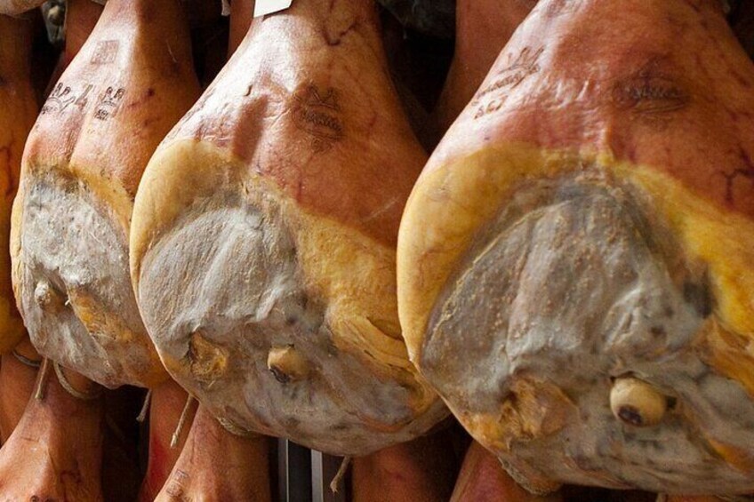 Tour at a Parma Ham Producer