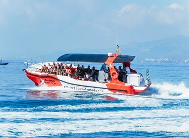 Depuis Salou/Cambrils : Bateau à moteur excursion