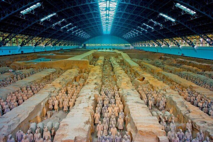 Terracotta warriors in Xi'an