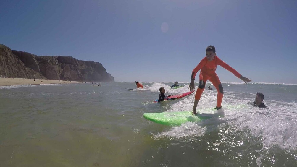 Picture 5 for Activity Sintra: 2-Hour Private Surf Lesson at Praia Grande