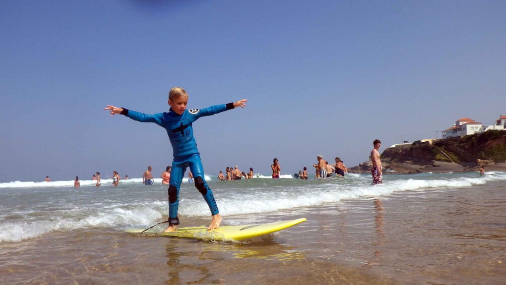 Picture 2 for Activity Sintra: 2-Hour Private Surf Lesson at Praia Grande