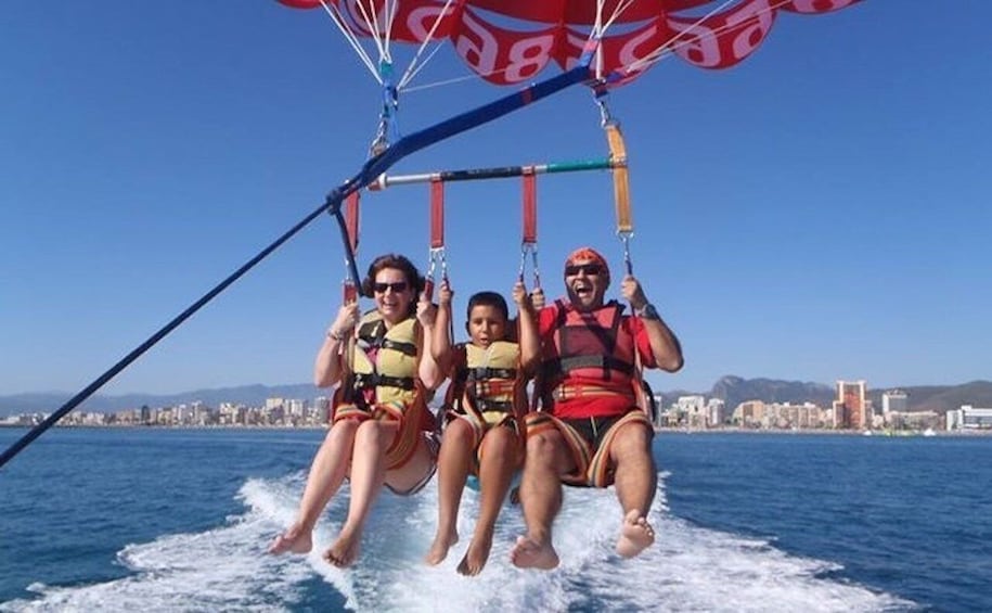 Picture 2 for Activity Dénia: 1.5-Hour Boat Trip and Parasailing Experience