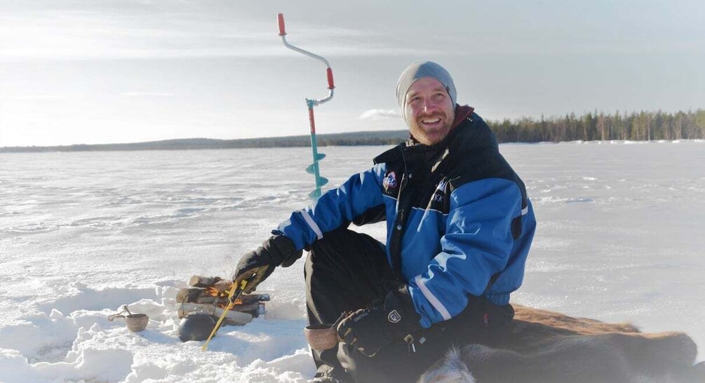 Picture 4 for Activity Rovaniemi: Ice-Fishing like a Finn