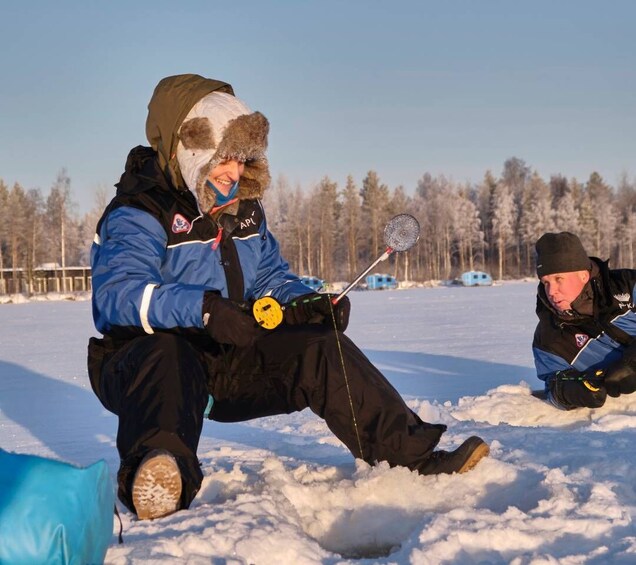 Picture 1 for Activity Rovaniemi: Ice-Fishing like a Finn