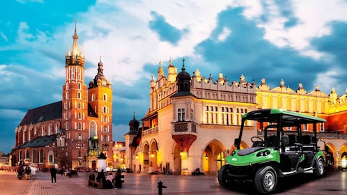 Cracovie : Tour de ville en voiturette de golf