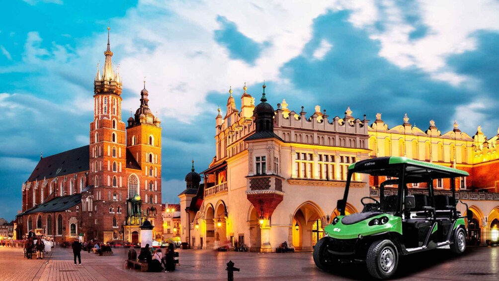 Krakow: City Tour by Golf Cart