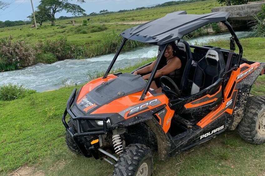 Rastafari Safari Cultural Countryside ATV Ride & Ricks Cafe Combo