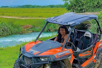 3 Hours quad bike/Dune Buggy Jungle Ride & River Swim From Montego Bay