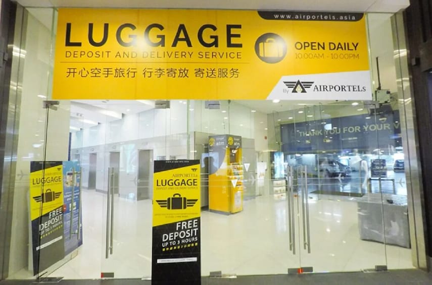 AIRPORTELs : Luggage Storage Service in Terminal 21 Asok