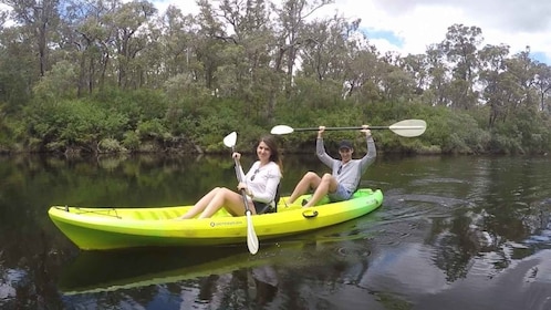 Margaret River : Kayak guidé et vignoble excursion avec déjeuner