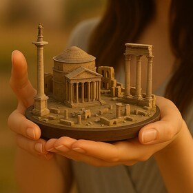 Roman Forum and Palatine Hill with Multimedia Video