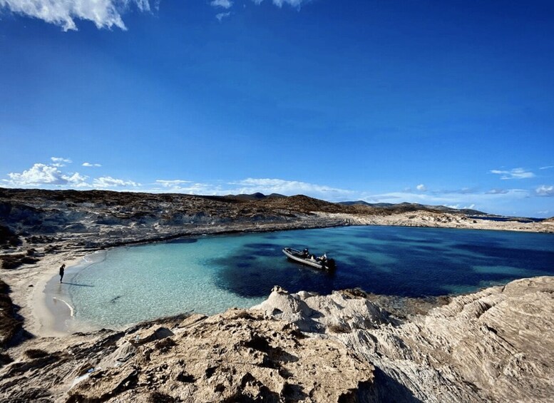 Picture 3 for Activity Naousa: Private Boat Cruise to Antiparos Island