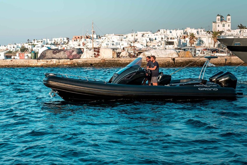 Picture 2 for Activity Naousa: Private Boat Cruise to Antiparos Island