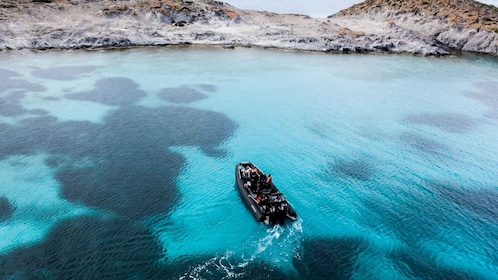 Naousa: Private Boat Cruise to Antiparos Island