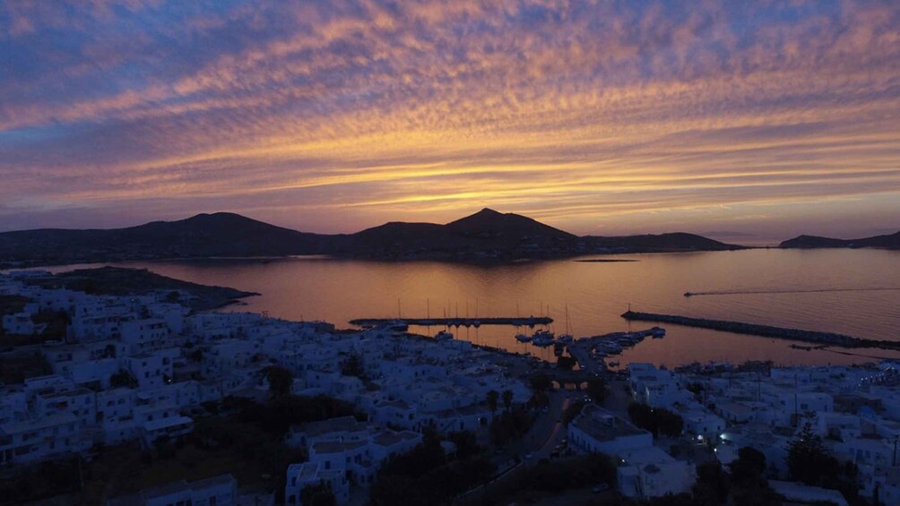 Picture 3 for Activity Paros: Premium Boat Private Cruise with Sunset Viewing