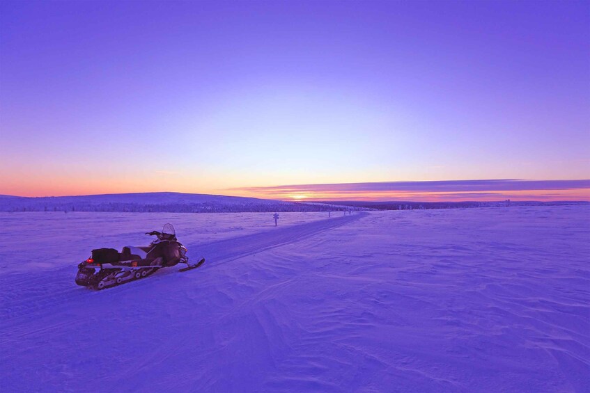 Levi: Evening Snowmobile Adventure