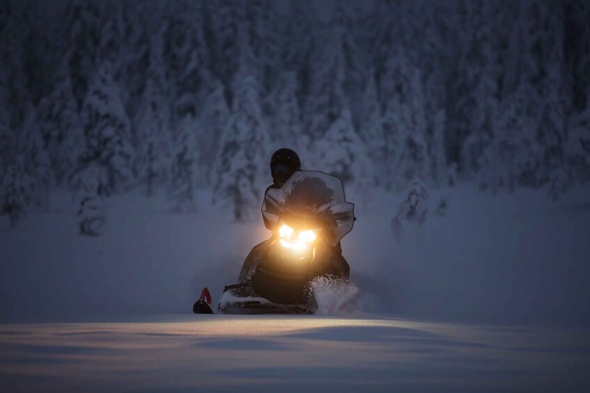 Picture 2 for Activity Levi: Evening Snowmobile Adventure