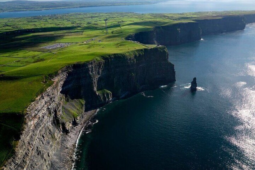 Scenic flight over Cliffs of Moher & Aran Islands.Guided. 35 mins