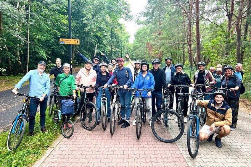 Gdańsk to Sopot Electric Bike Private Tour