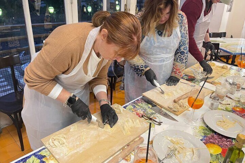 Pasta Making with Tiramisu