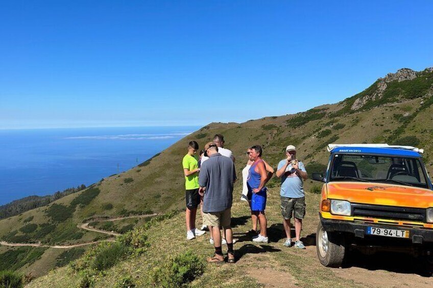 Wine tasting and Jeep Adventure in Madeira's Majestic Countryside