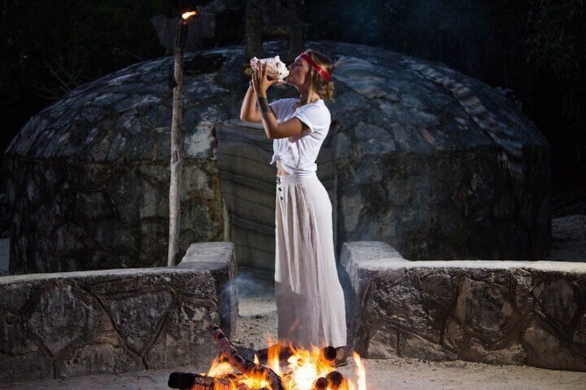 Mystical Serenity Private Night Mayan Temazcal Purification Tour