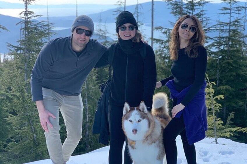 Husky Private Hikes in Bowen Island