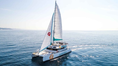 Malaga: Catamaran Sailing Cruise dengan Kolam & DJ Opsional