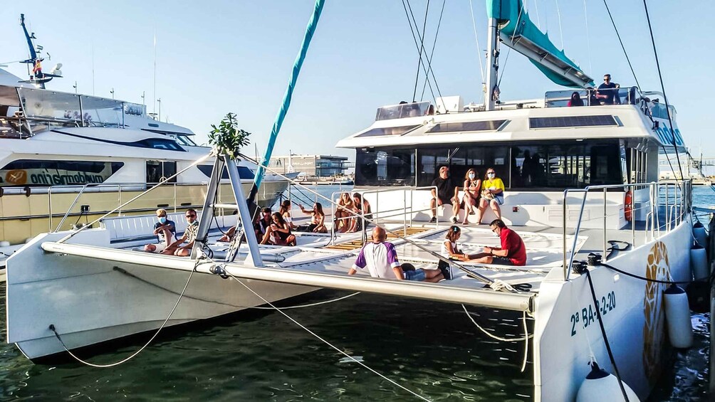 Picture 1 for Activity Malaga: Catamaran Sailing Cruise with Swimming & Optional DJ