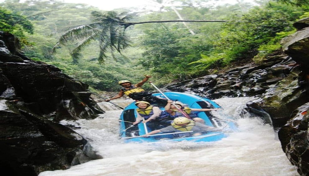 River Rafting at Melangit River