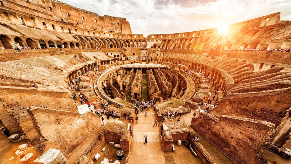 Colosseum Belvedere Attic ticket with multimedia video