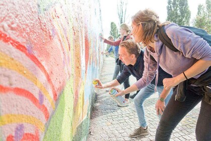 Berlin: Graffitiverkstad vid Berlinmuren