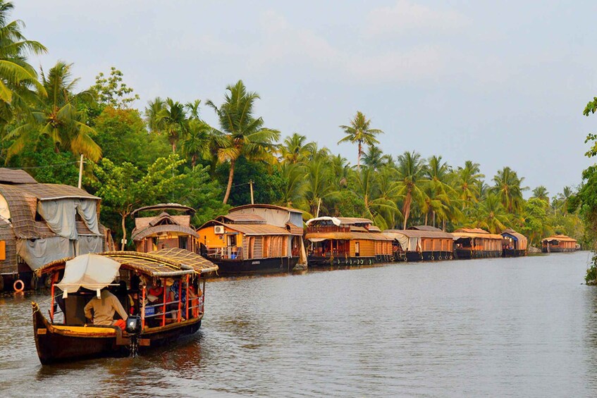 Picture 1 for Activity Kochi: Private Backwater Houseboat Day Cruise with Transfers