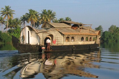 Kochi: Private Backwater Houseboat Day Cruise met transfers