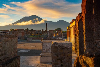 Pompeji: Gepäckaufbewahrungsservice in der Nähe des Eingangs