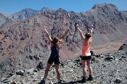 Trekking on Cerro Arenales in Vallecitos, Mendoza