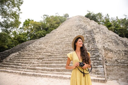 Coba & Tulum with Cenote Mariposa, Mayan Traditions & Lunch