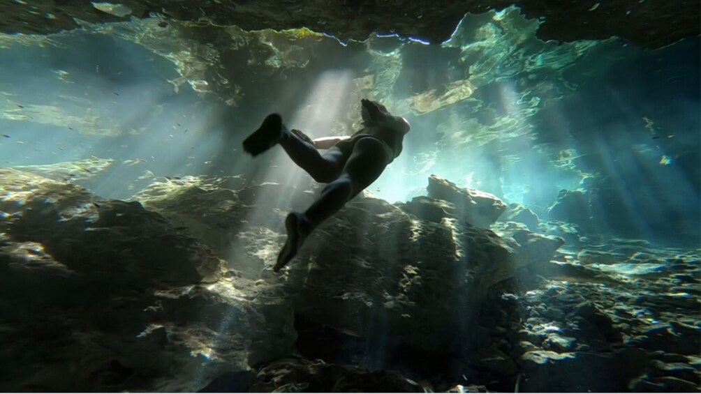 Guided Tulum & 2 Cenotes Half Day Trip