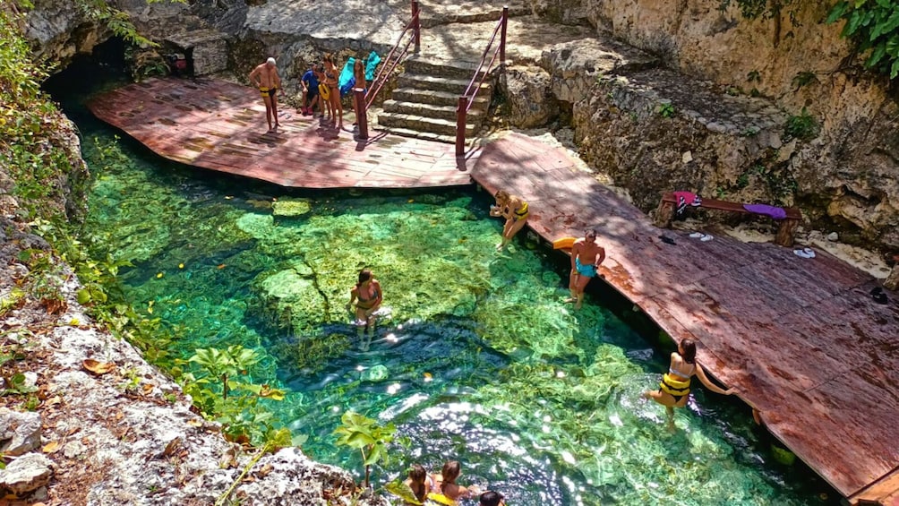 Guided Tulum & 2 Cenotes Half Day Trip