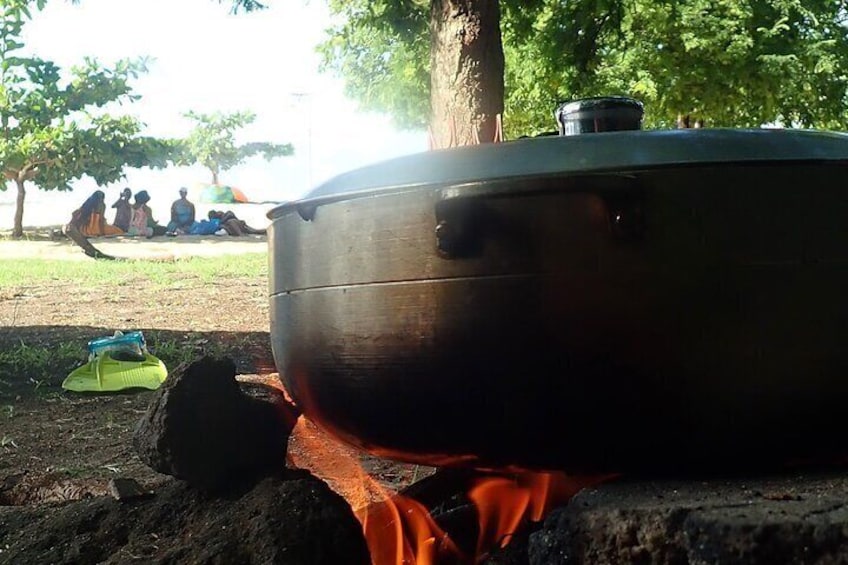 Private Chef Experience with Lunch Cooked Over Fire on the Beach