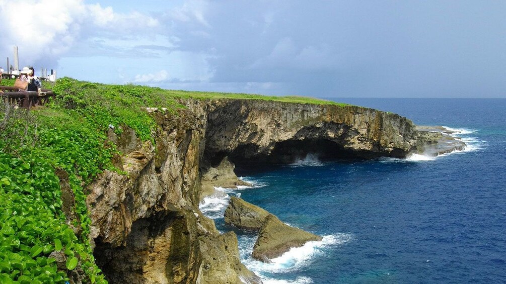Show item 1 of 5. Coastal cliffs in Saipan