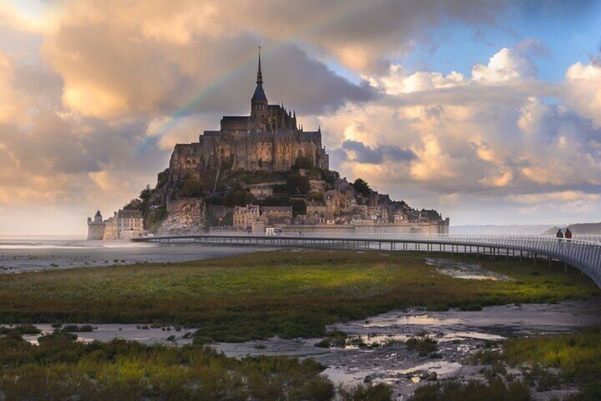 Private Mont Saint Michel Tour from Paris with Admission Ticket