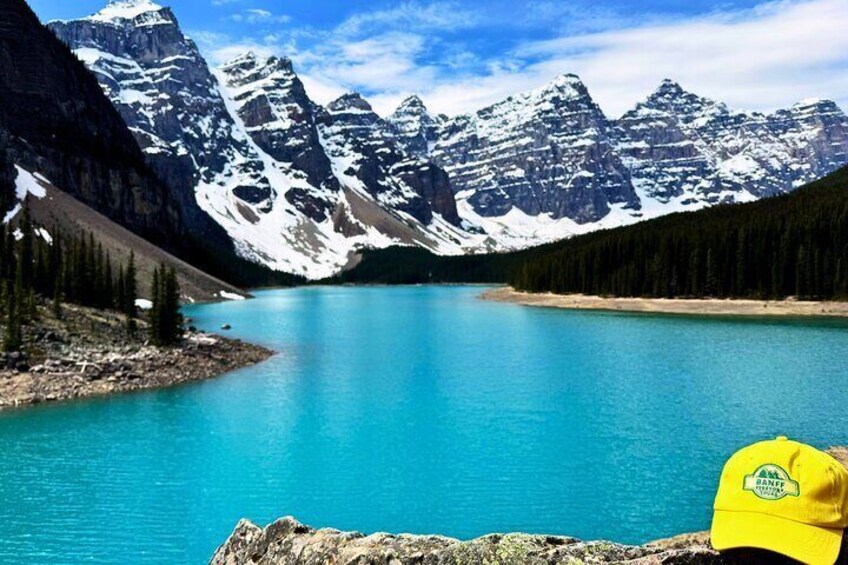 5 lakes in one day tour including Moraine Lake from Calgary. WOW!