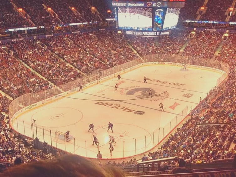 Vancouver Canucks Ice Hockey Game at Rogers Arena