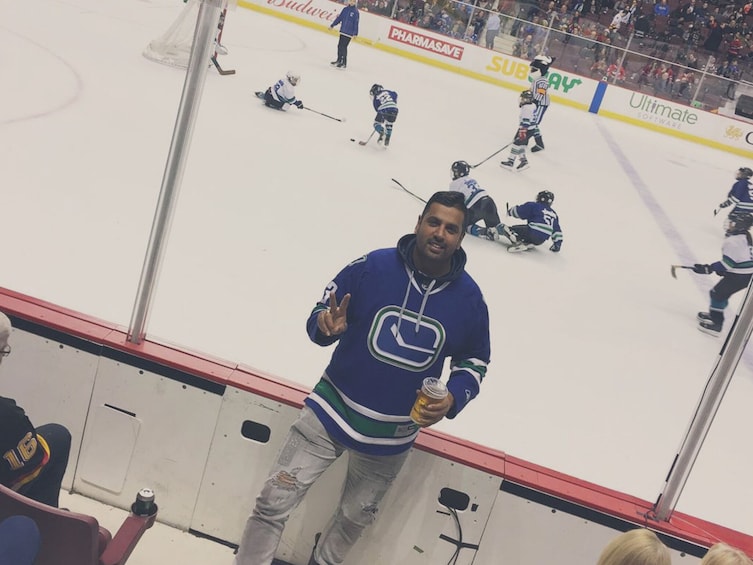 Vancouver Canucks Ice Hockey Game at Rogers Arena